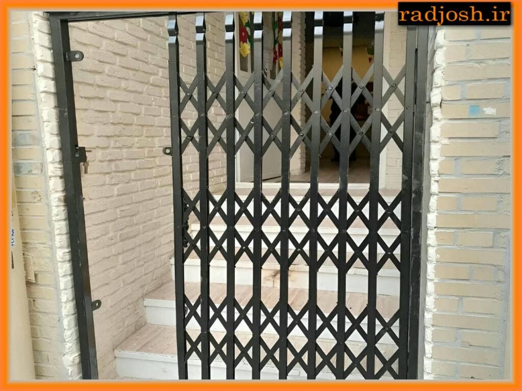 درب آکاردئونی: اصول ساخت و افزایش امنیت
