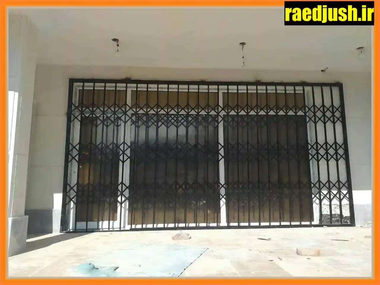 درهای آکاردئونی آهنی درهای آکاردئونی آهنی