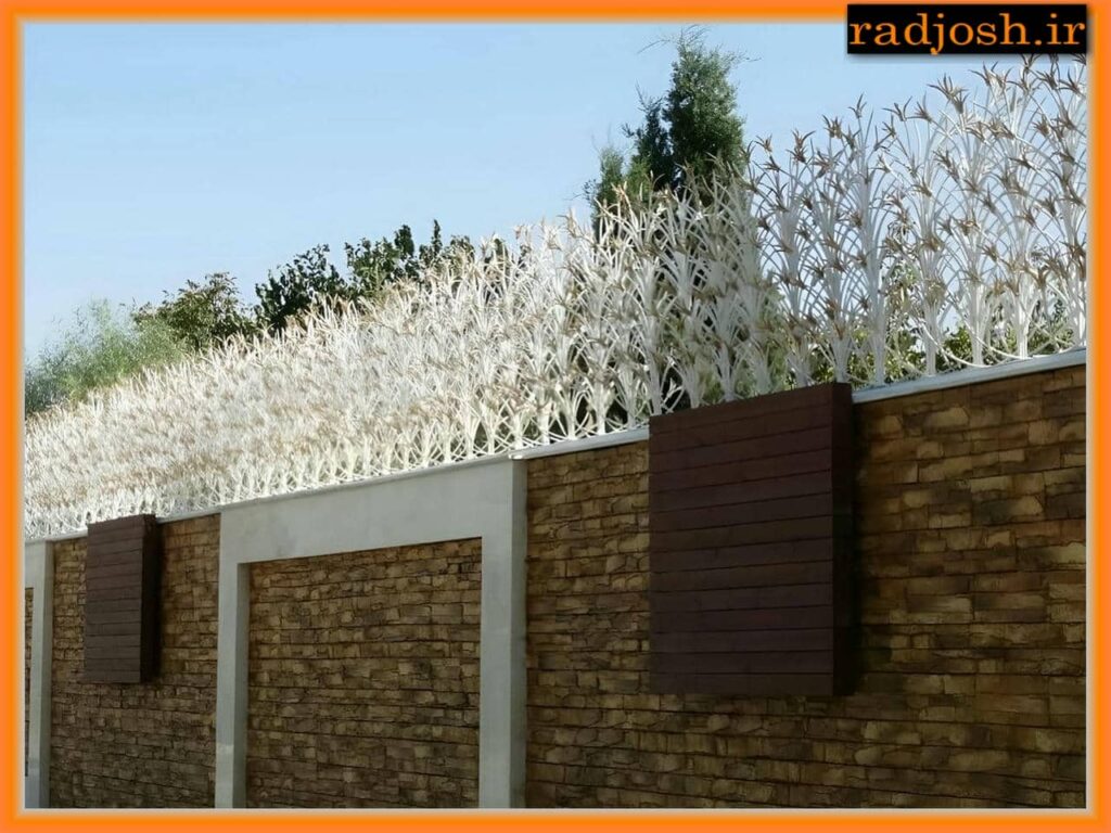افزایش امنیت ملک با نرده حفاظ دیوار افزایش امنیت ملک با نرده حفاظ دیوار