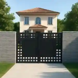 درب مدرن کوآدرا فلزی شیک