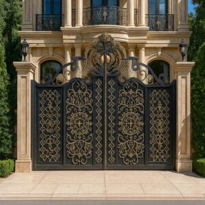 درب مدل میخک فرفورژه کلاسیک