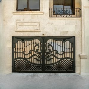 درب مدل چناران فلزی CNC