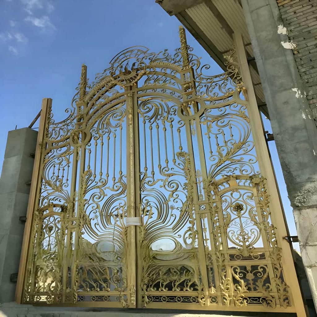 فروش درب فرفورژه فلزی با نصب