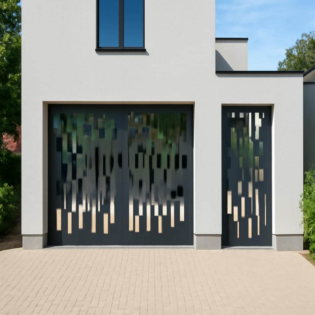 درب مدرن جسیکا فلزی لوکس