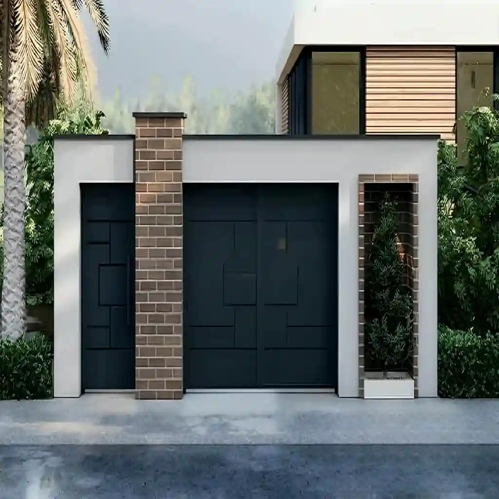 سفارش درب مدرن دیلایت مستطیل رعدجوش