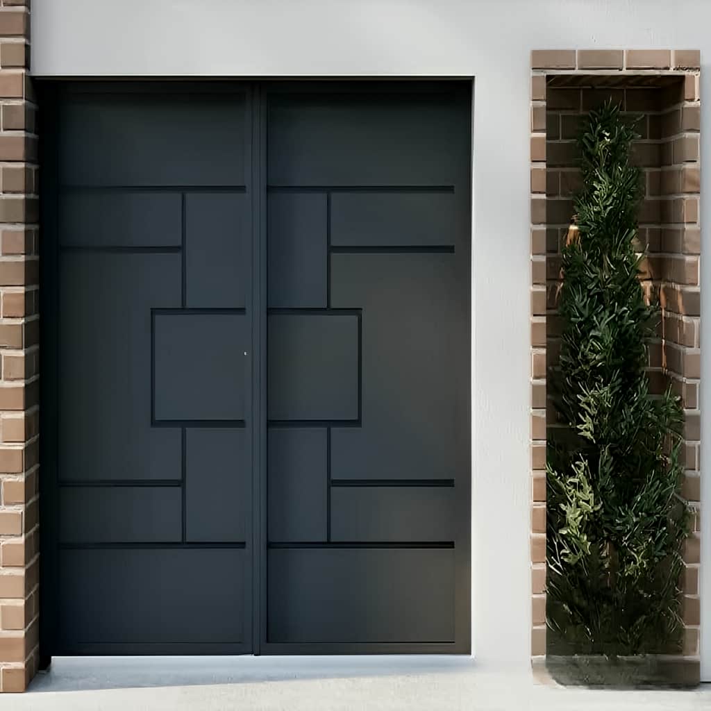 نصب درب مدرن دیلایت مستطیل تخصصی