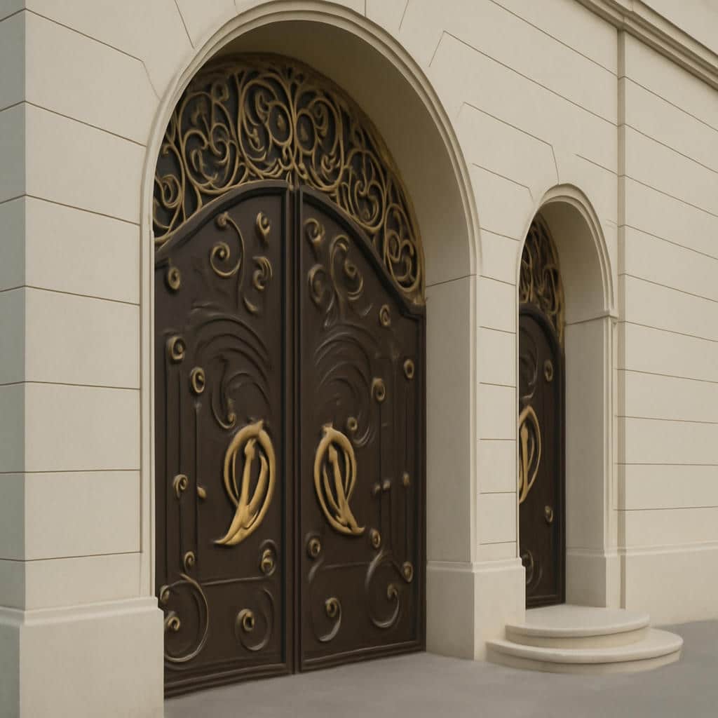 ابعاد درب پروانه سفارشی