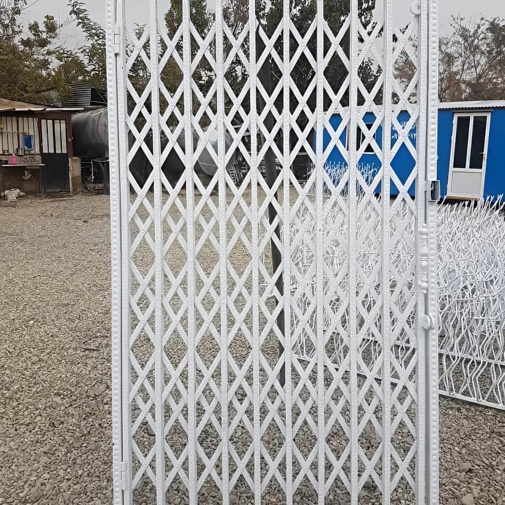 کارخانه درب آکاردئونی حفاظ آپارتمان تمام گل در دماوند