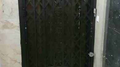 درب آکاردئونی حفاظ آپارتمان در ملارد