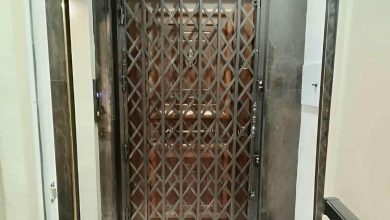 درب آکاردئونی در بندر دیلم