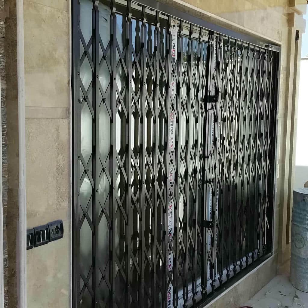 خرید درب آکاردئونی حفاظ آپارتمان دوگل در کرمانشاه