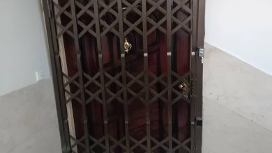 درب آکاردئونی حفاظ آپارتمان در ایرانشهر