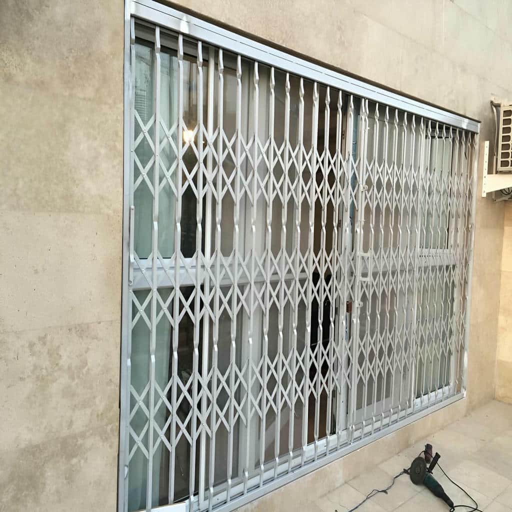خرید درب آکاردئونی حفاظ آپارتمان دوگل در رفسنجان