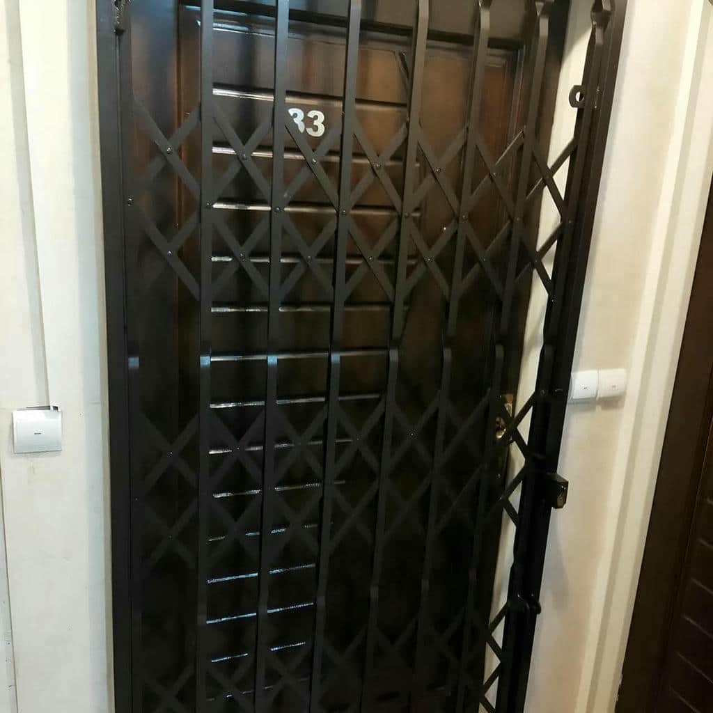 فروش درب آکاردئونی چهارگل در لواسان