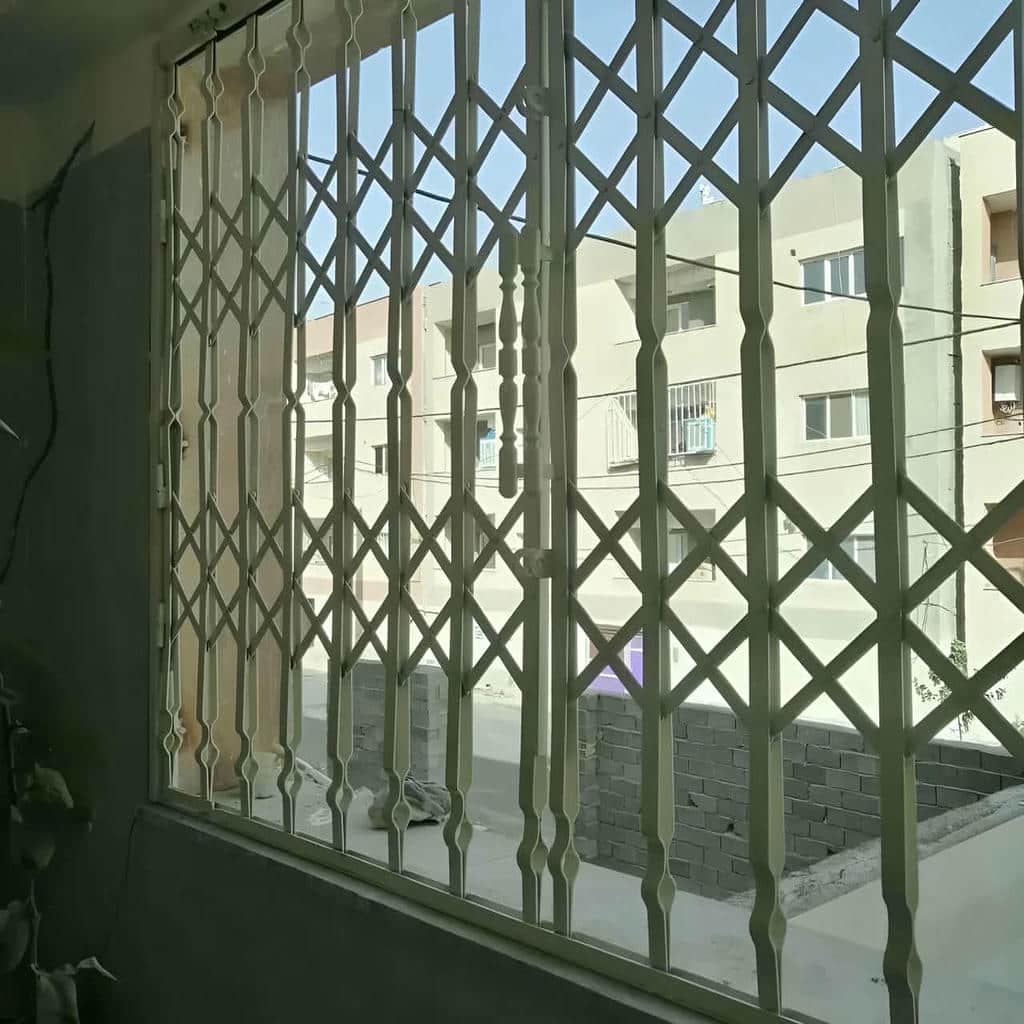 خرید درب آکاردئونی حفاظ آپارتمان دوگل در یاسوج