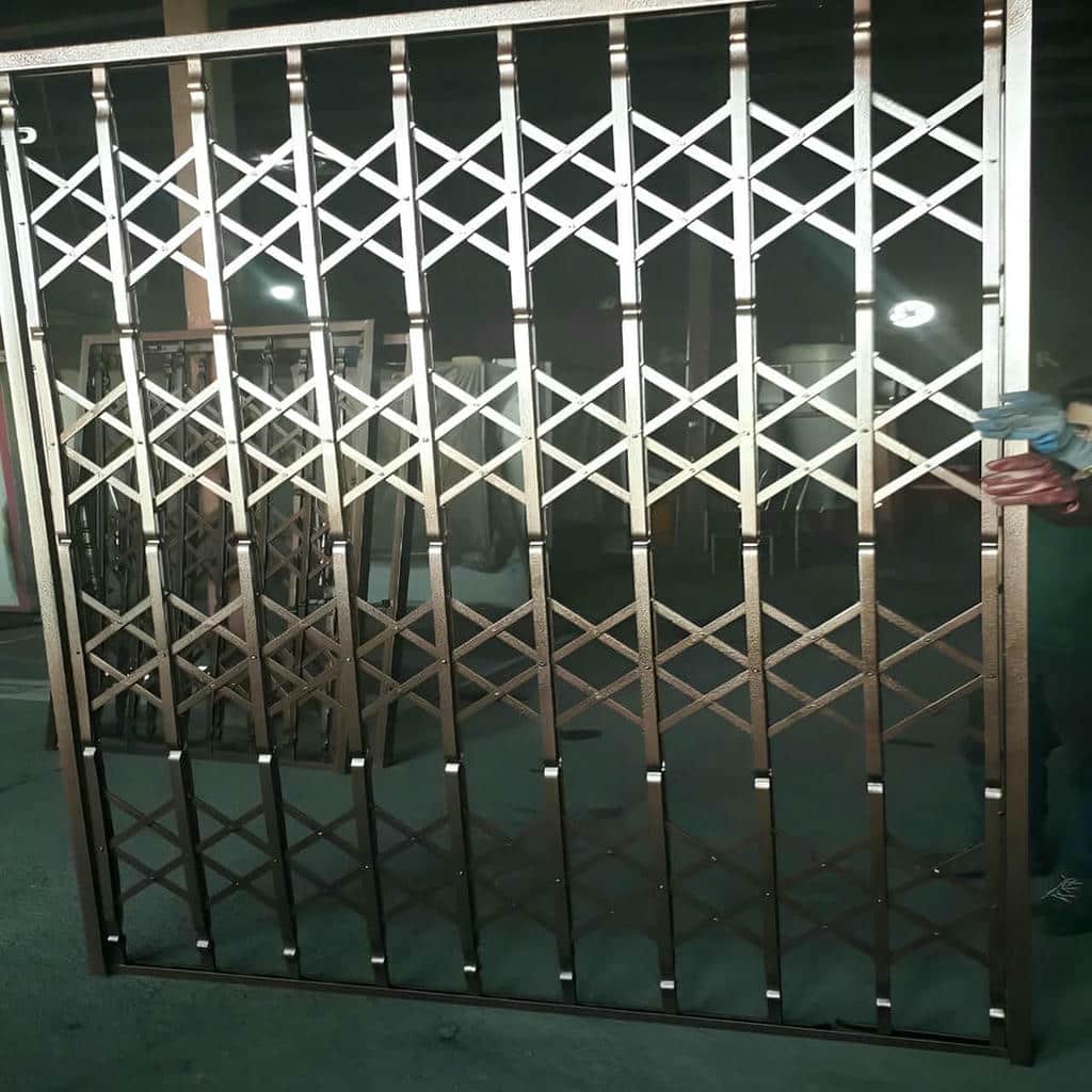 خرید درب آکاردئونی حفاظ آپارتمان دوگل در شیراز