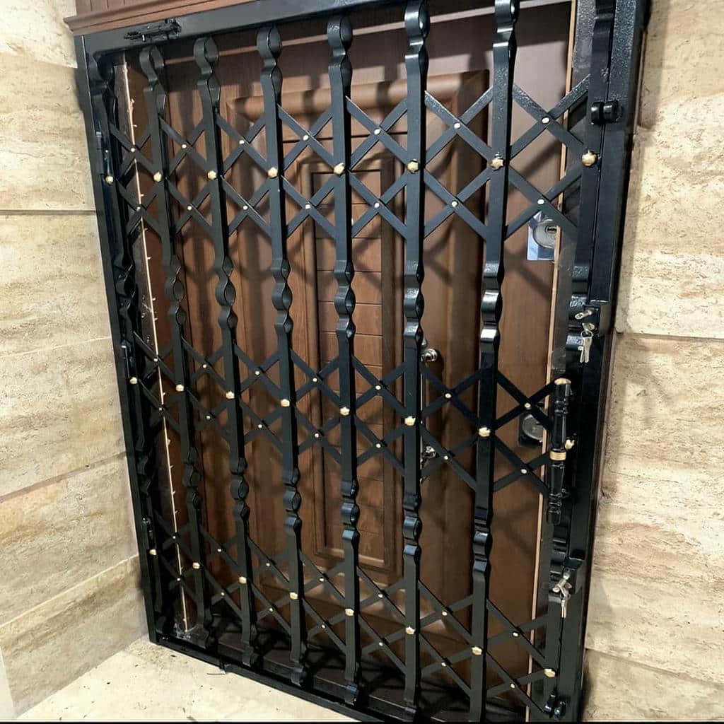 خرید درب آکاردئونی آپارتمان طرح تقویت شده در ارومیه