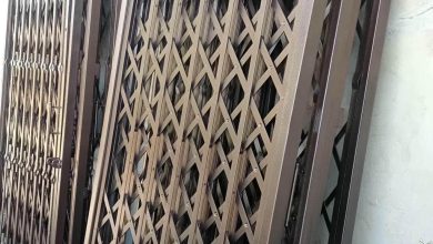 درب آکاردئونی حفاظ آپارتمان در ساری