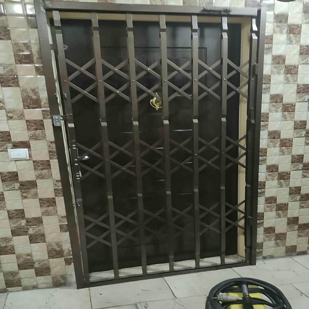 خرید درب آکاردئونی حفاظ آپارتمان دوگل در اندیشه