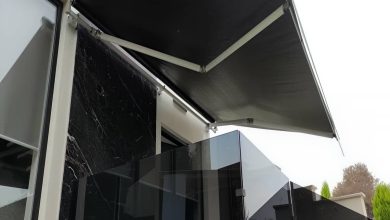 سایه بان برقی اتوماتیک در کیش