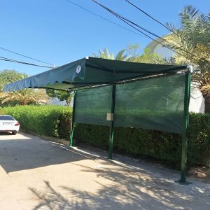 سایه بان برقی اتوماتیک در نظرآباد