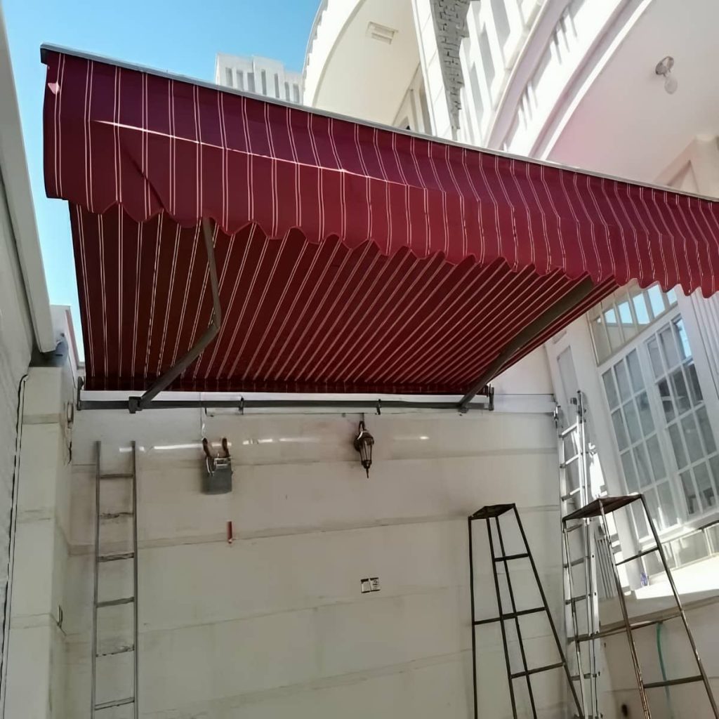 خرید سایه بان برقی اتوماتیک سازه مقاوم در اردبیل