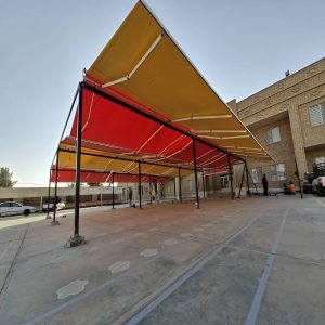 سایه بان برقی اتوماتیک در ارومیه