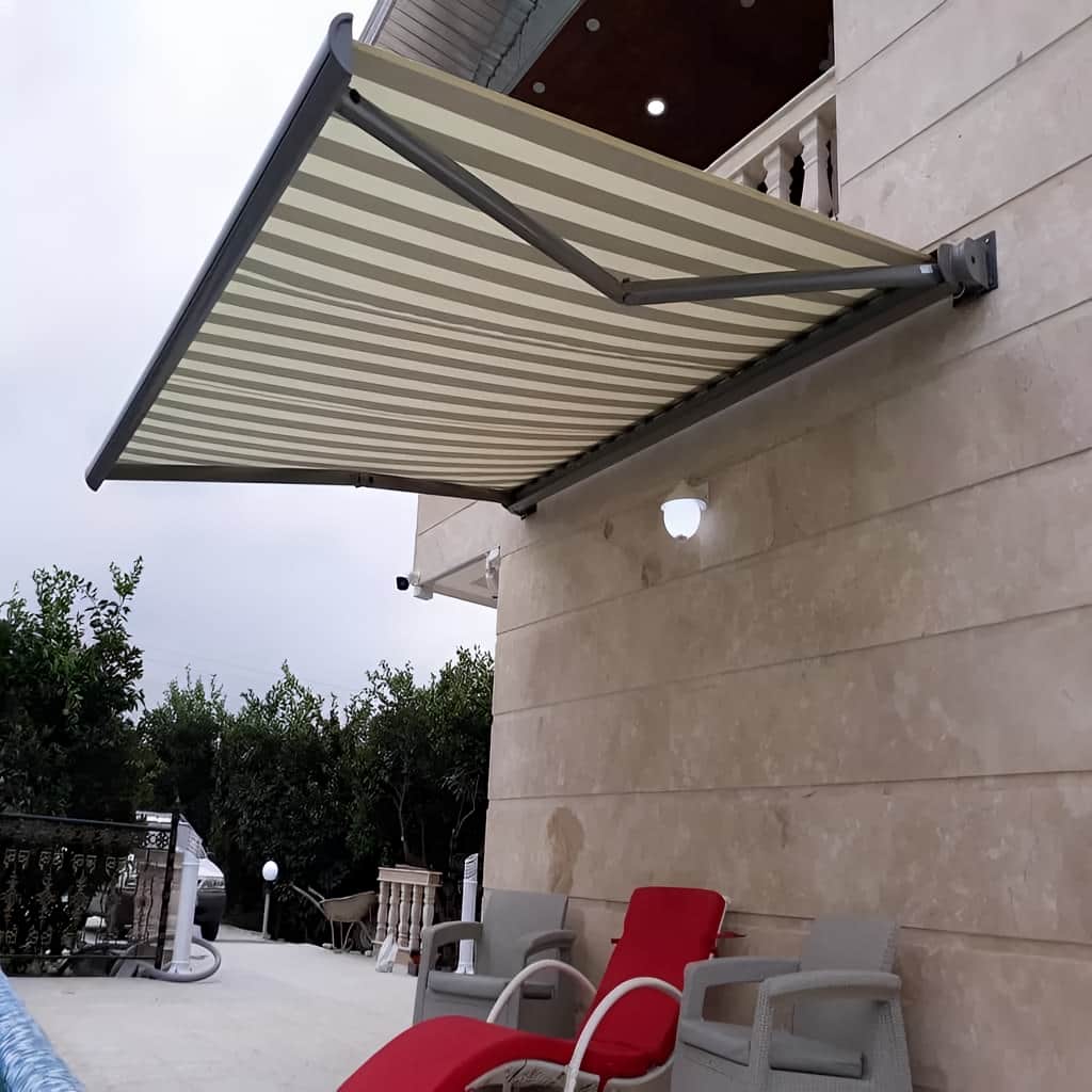 قیمت سایه بان برقی اتوماتیک ضد UV در سنندج