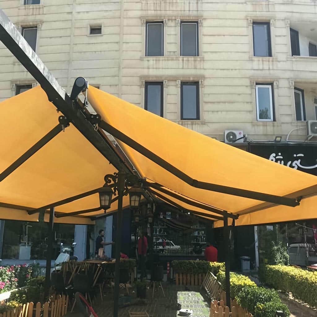 خرید سایه بان برقی اتوماتیک بازویی در اندیشه