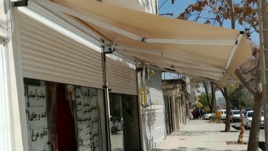 سایه بان برقی اتوماتیک در نوشهر