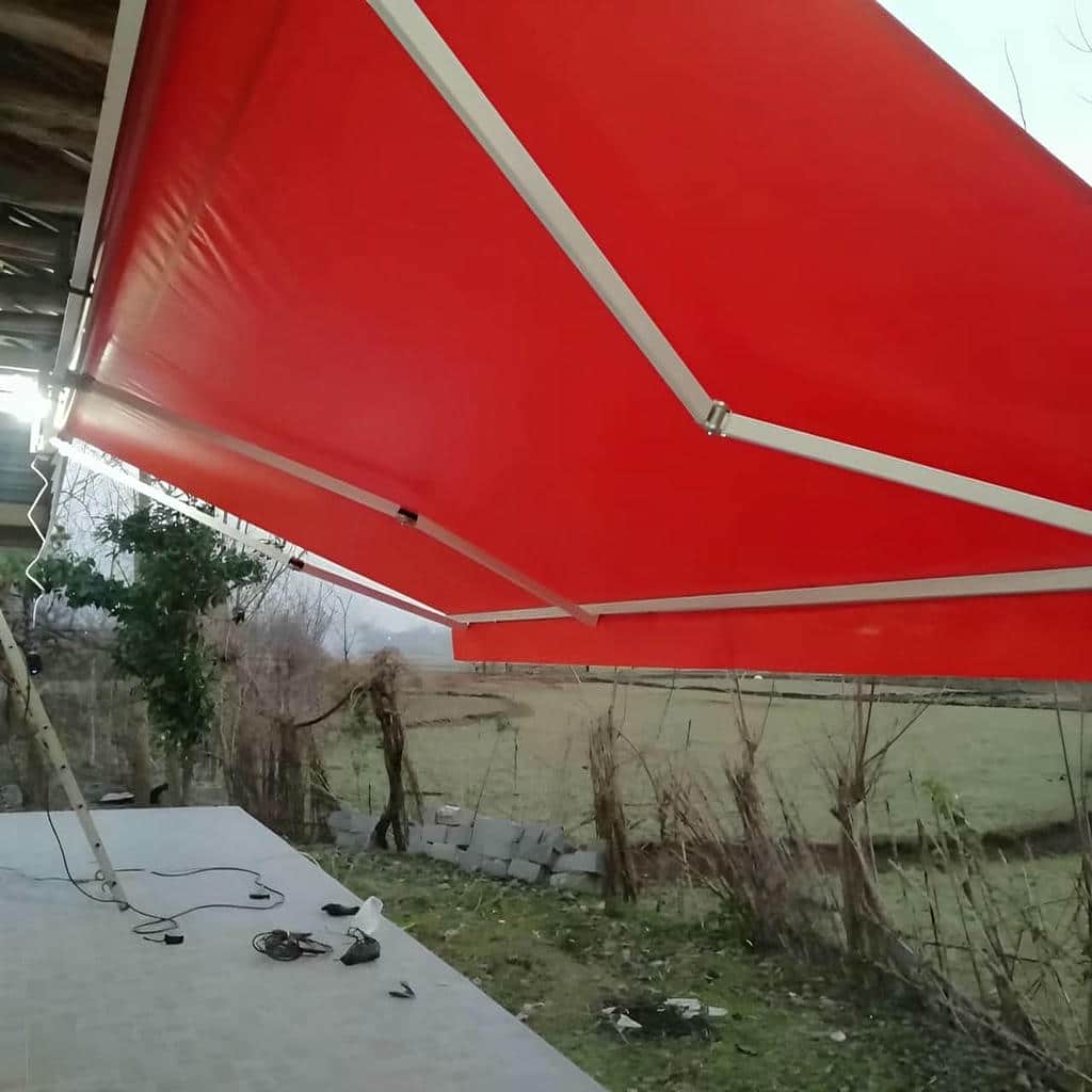 کارخانه سایه بان برقی اتوماتیک موتور برقی در هشتگرد