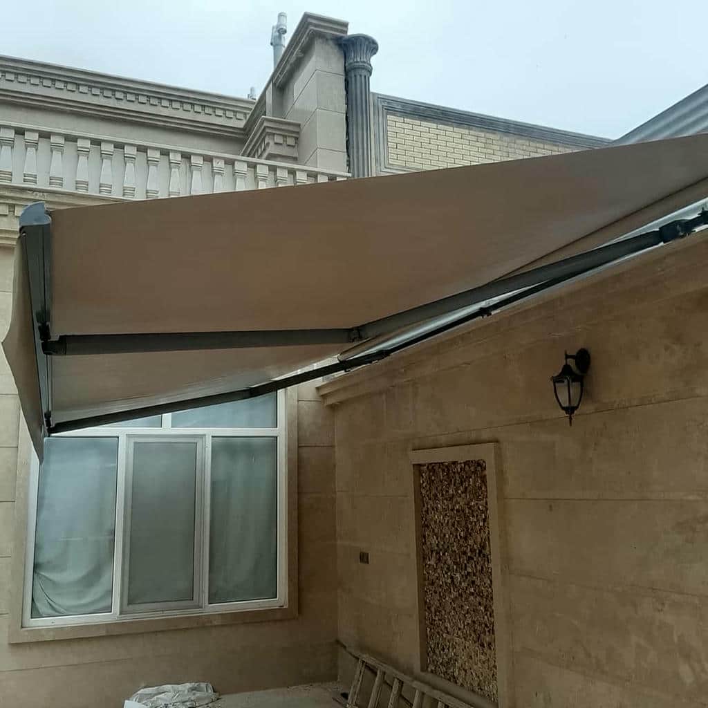 فروش سایبان برقی پارچه ضدآب در کرمان