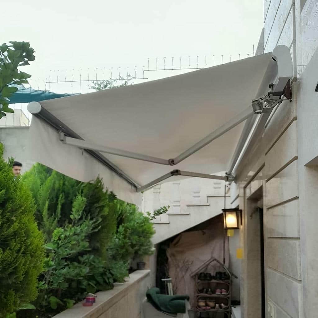 خرید سایه بان برقی موتور برقی در نیشابور