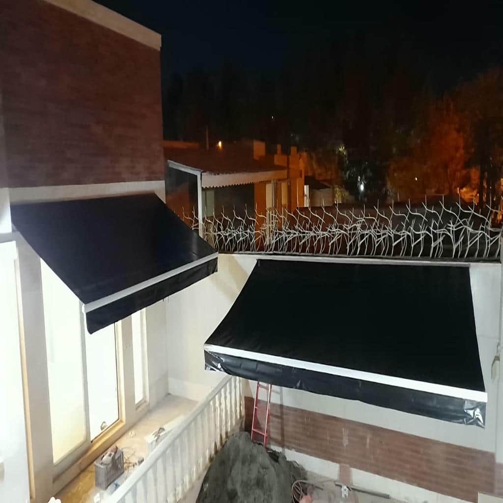 نصب سایه بان برقی ضدآب در محمدشهر