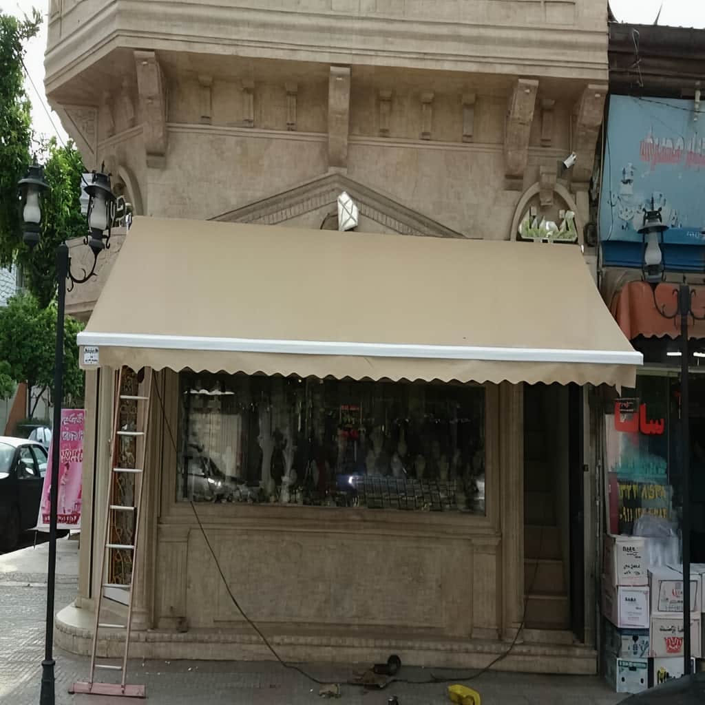 خرید سایه بان برقی اتوماتیک بازویی در آبسرد