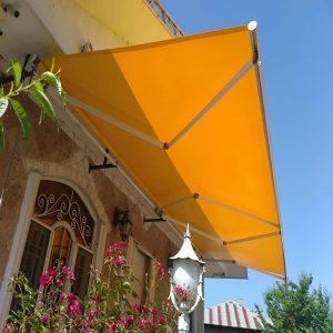 سایه بان برقی در رشت