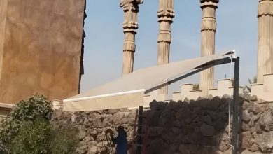سایه بان برقی اتوماتیک در گرگان