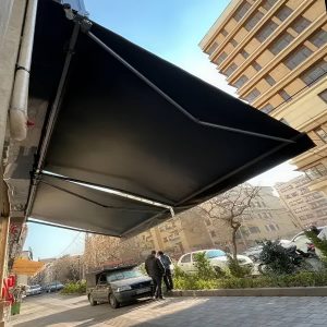 سایه بان برقی در طالقان