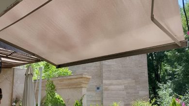سایه بان برقی در بندر انزلی