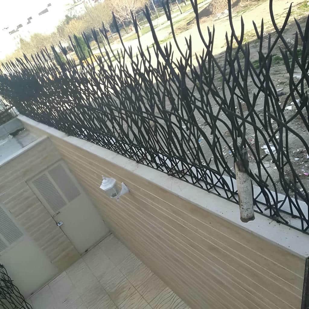 نصب حفاظ شاخ گوزنی میلگرد ضخیم در کرمان نصب حفاظ شاخ گوزنی میلگرد ضخیم در کرمان