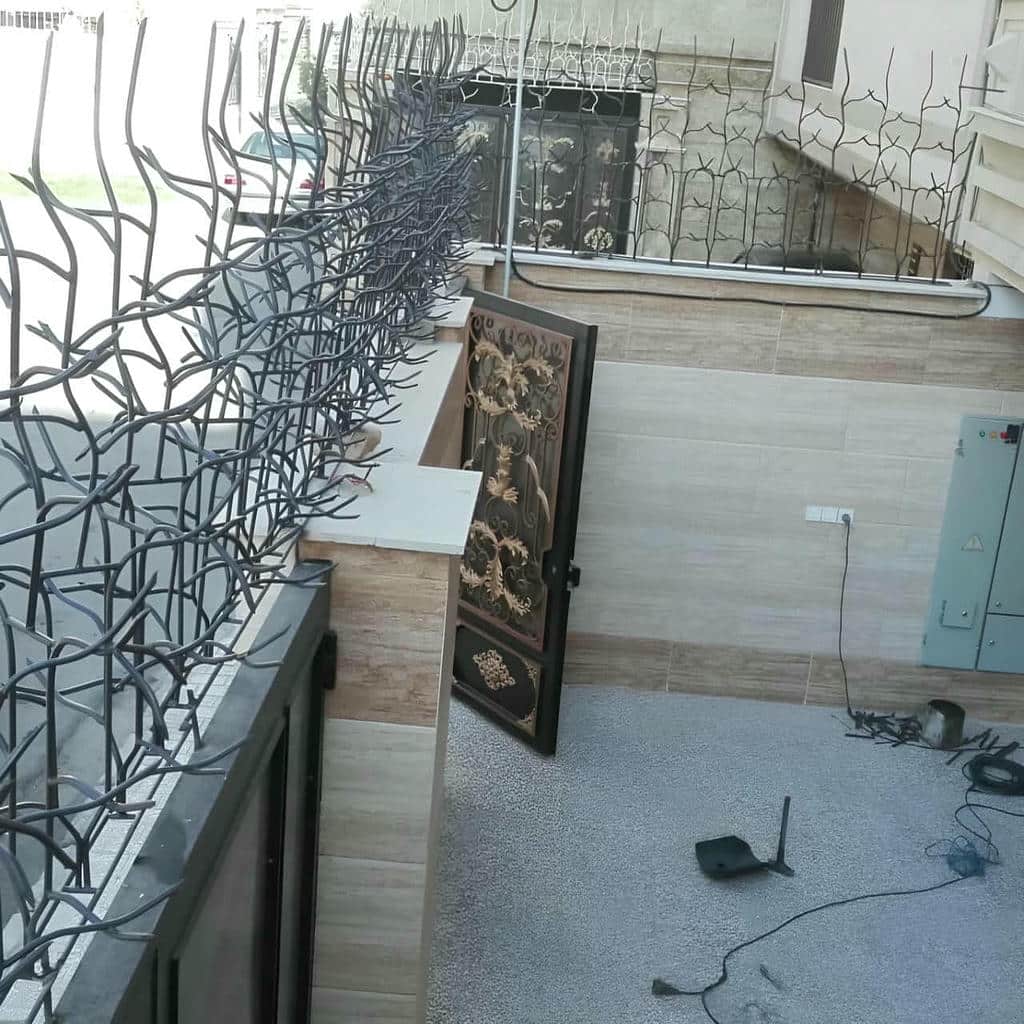 خرید حفاظ شاخ گوزنی ضدزنگ پایه در اردبیل