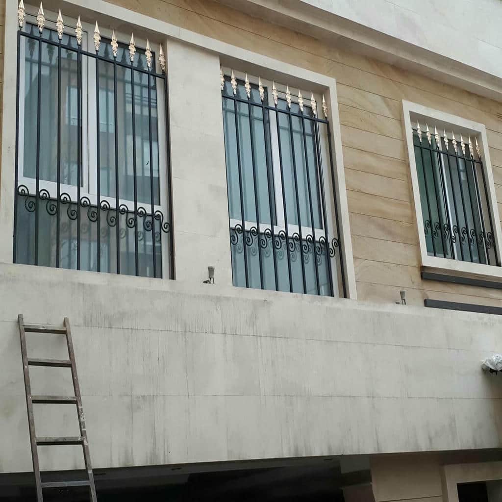 قیمت حفاظ پنجره نرده آهنی ضدزنگ در ایرانشهر