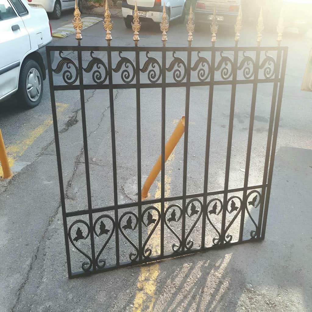 قیمت حفاظ پنجره نرده آهنی فرفورژه در زاهدان