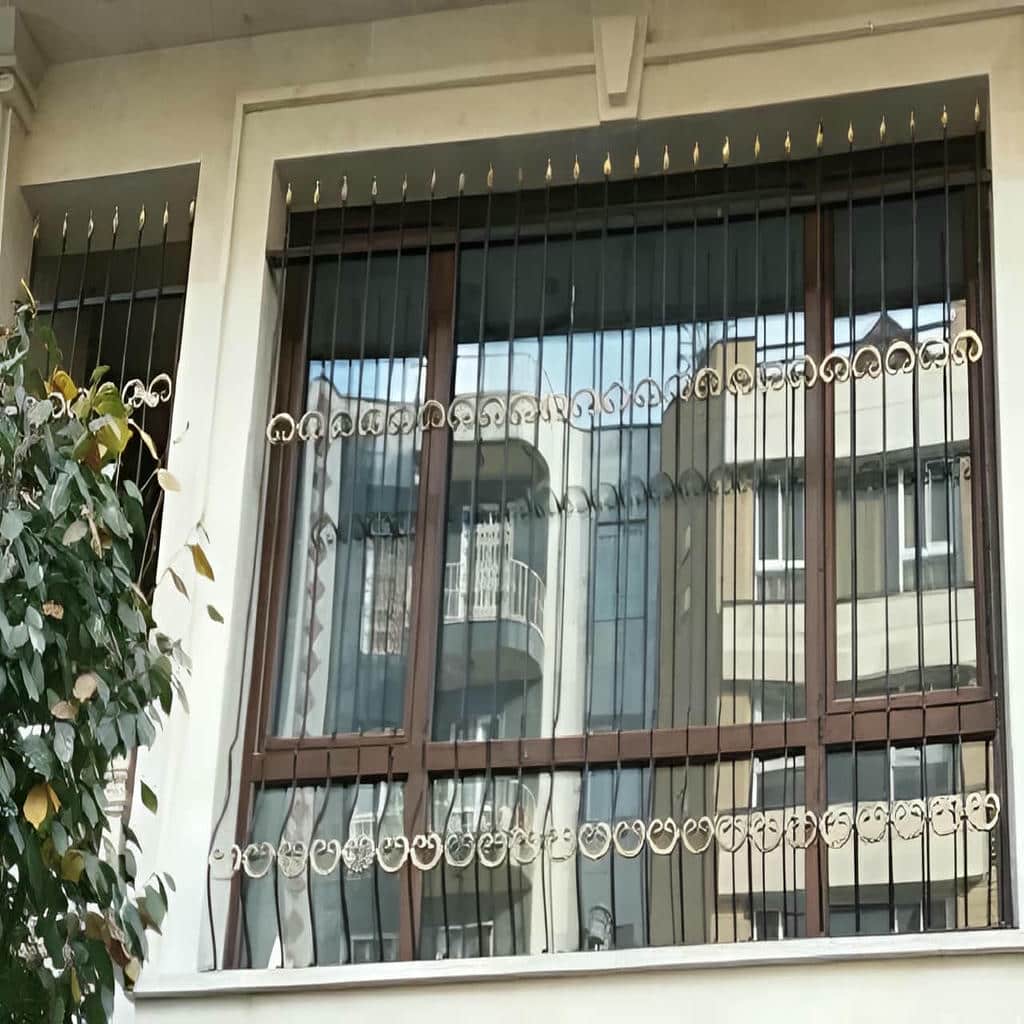 کارخانه حفاظ پنجره نرده آهنی ویلایی در طالقان