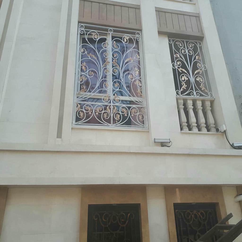 نصب حفاظ پنجره نرده آهنی ضدزنگ در هشتگرد