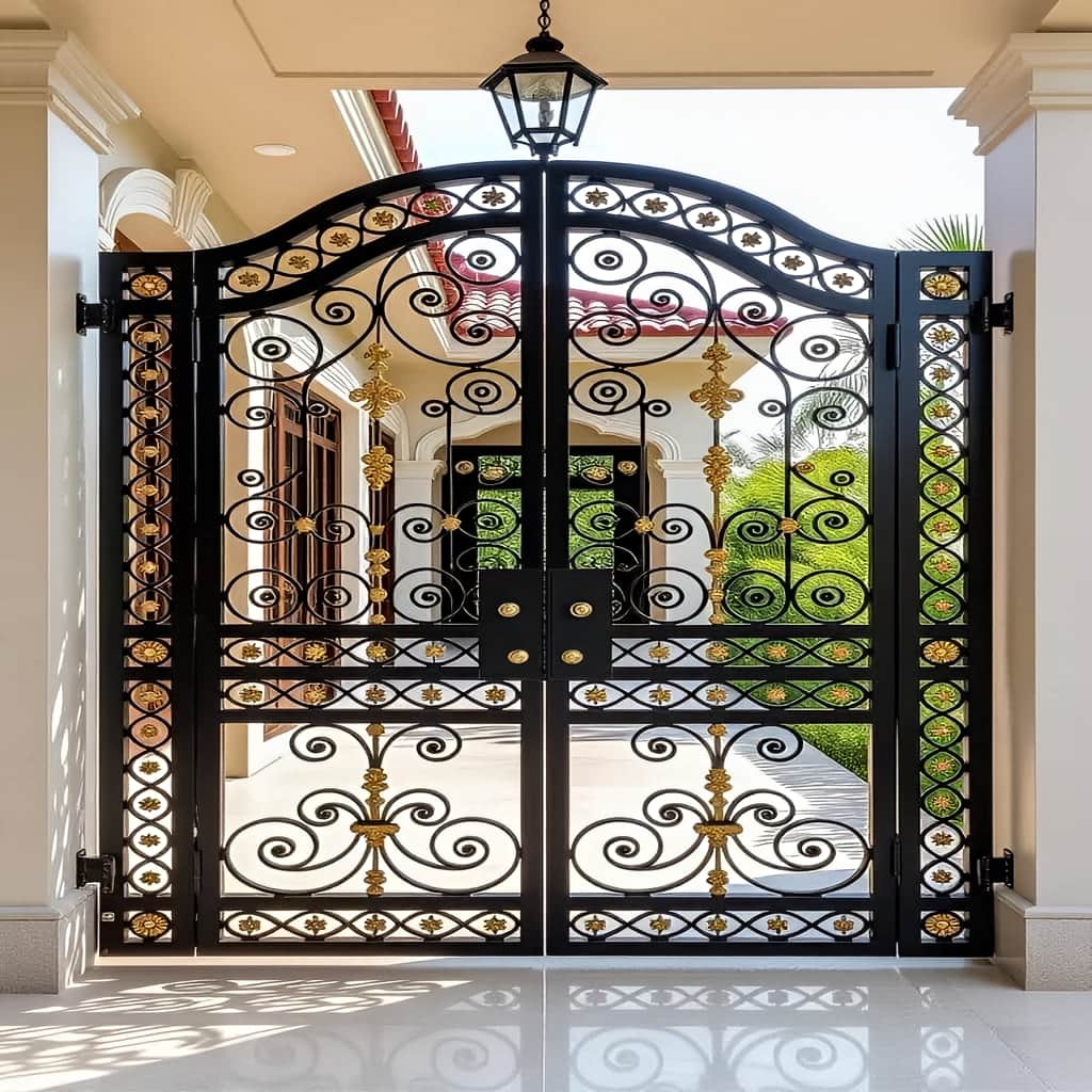 درب حیاط در استان گلستان