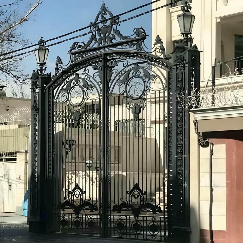 خرید درب حیاط فرفورژه در استان گلستان