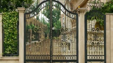 درب حیاط و ویلا در ساوه