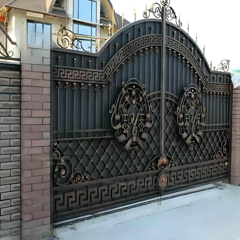 خرید درب حیاط فرفورژه در آبادان