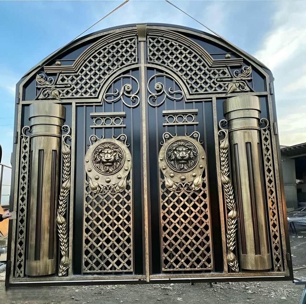 قیمت درب حیاط و ویلا صنعتی در مریوان